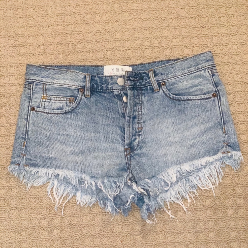 Free People We The Free Jean Shorts